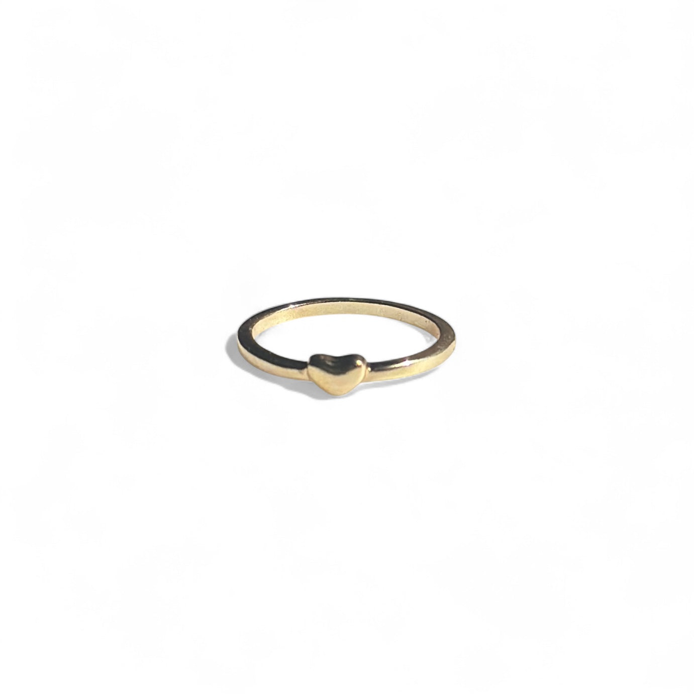 Simple heart ring