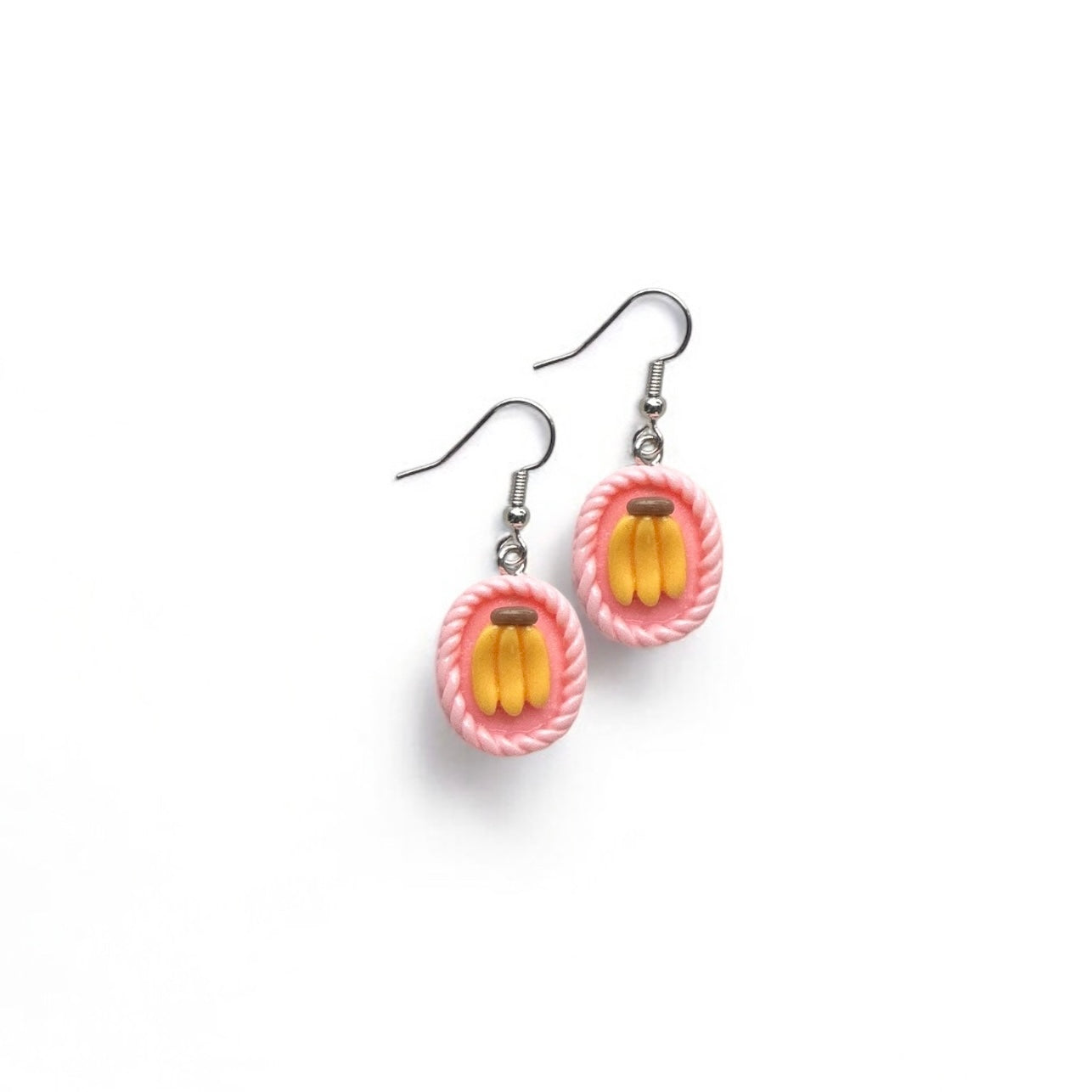 Banana basket earring