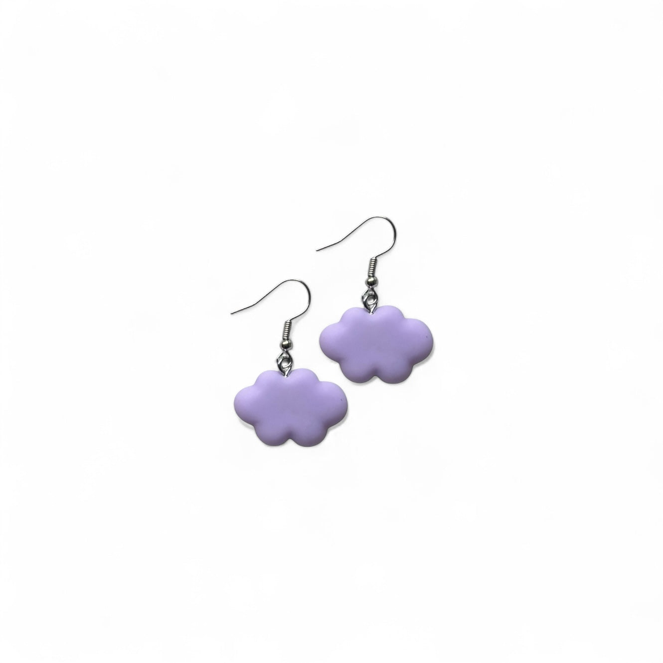 Purp sky earrings