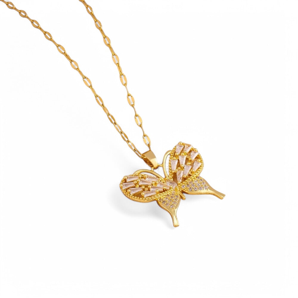 Pretty butterfly necklace