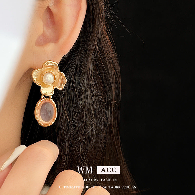 FLORAL ROYAL 925 silver earring