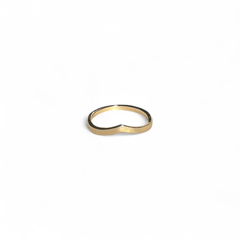 Simple crown ring