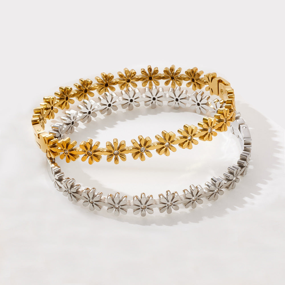 Flower bracelet