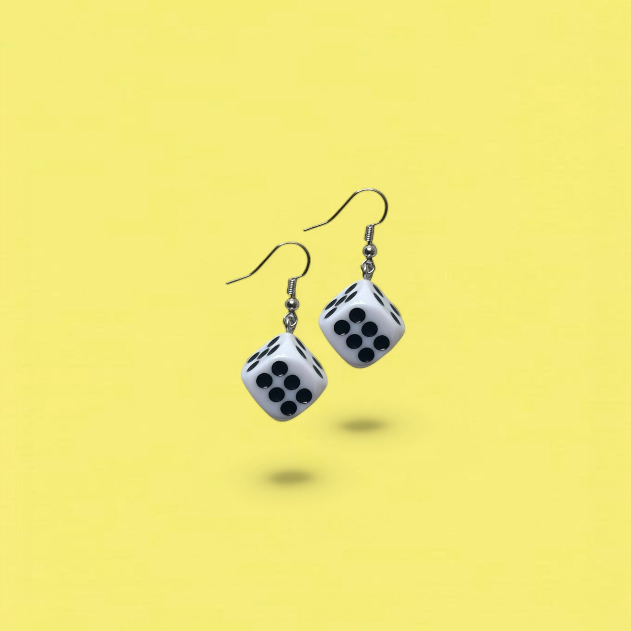 Dice earrings