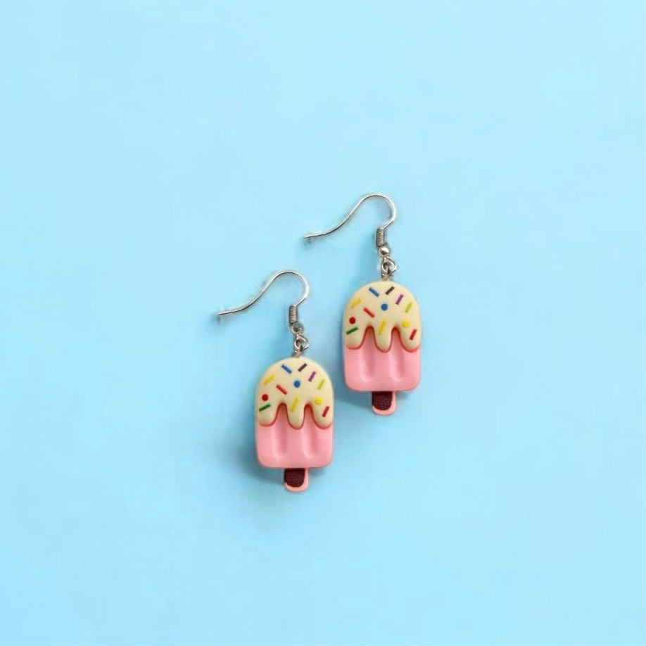Cute ice cream earrings