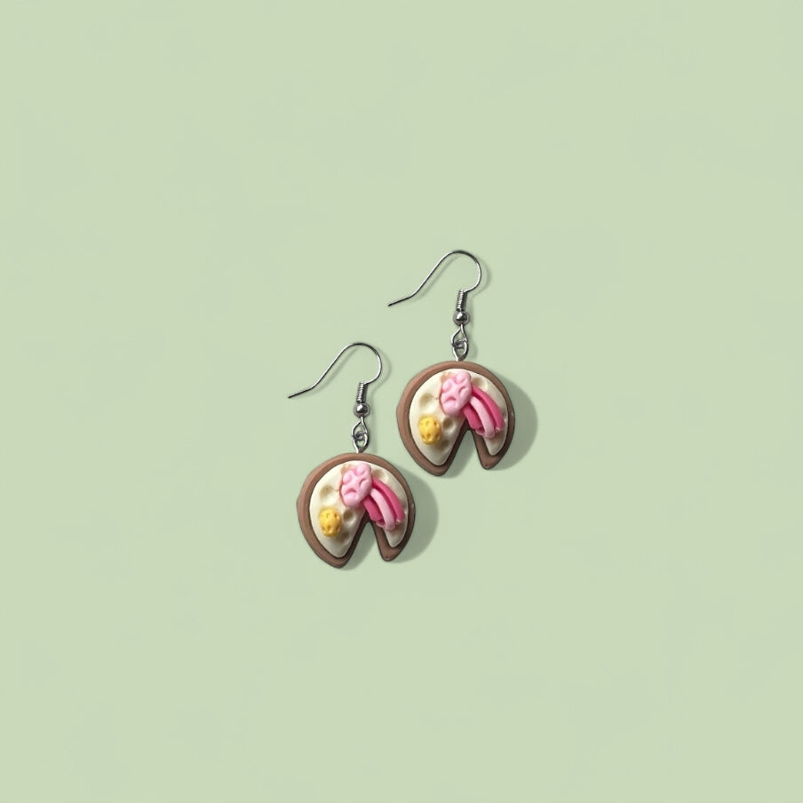 Pie earrings