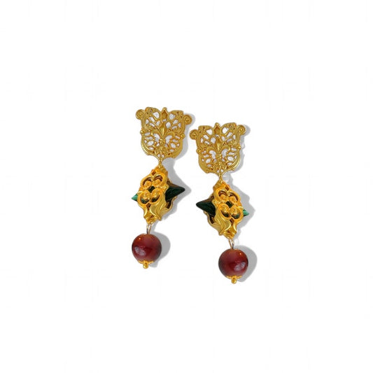 RARE ROYAL 925 silver earring
