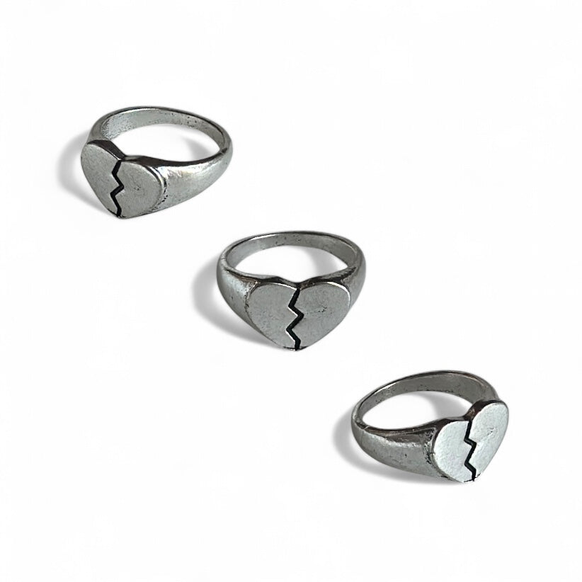 Broken heart ring