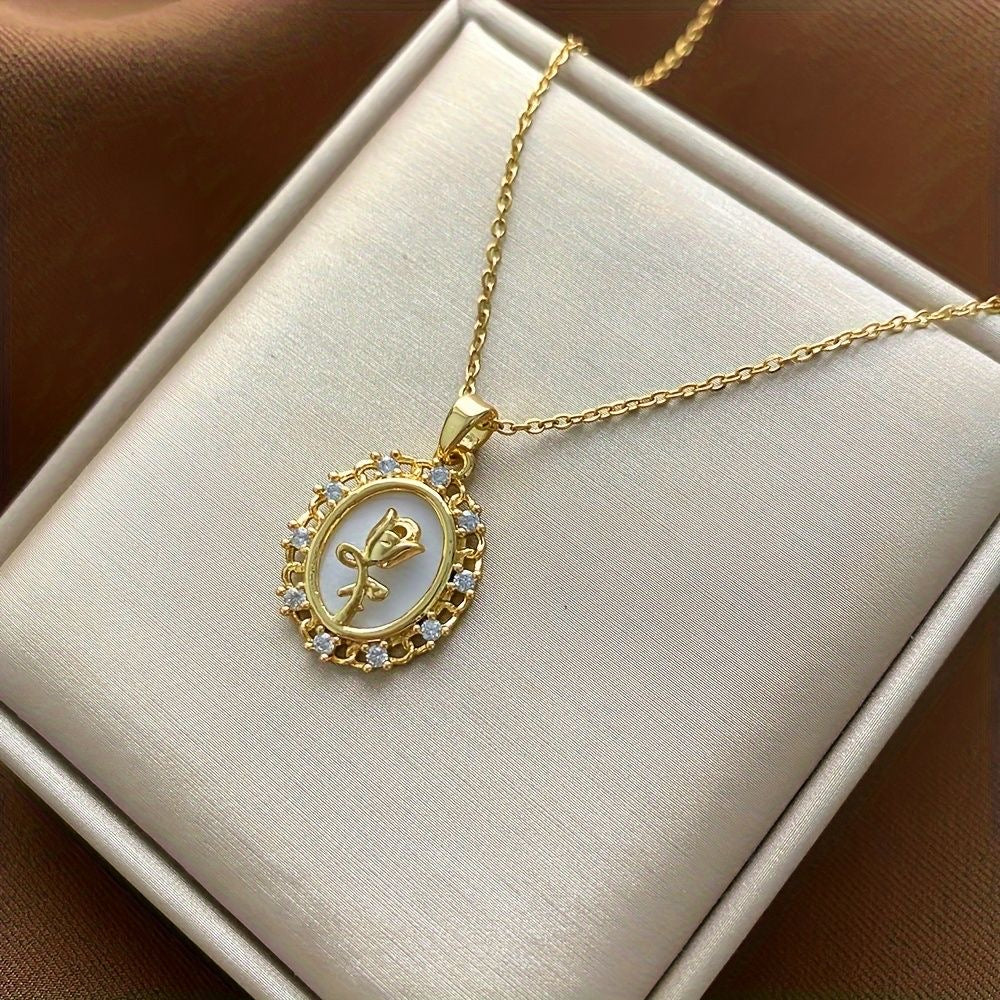 ROUND FRAME necklace