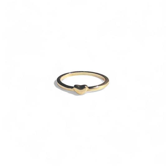 Simple heart ring