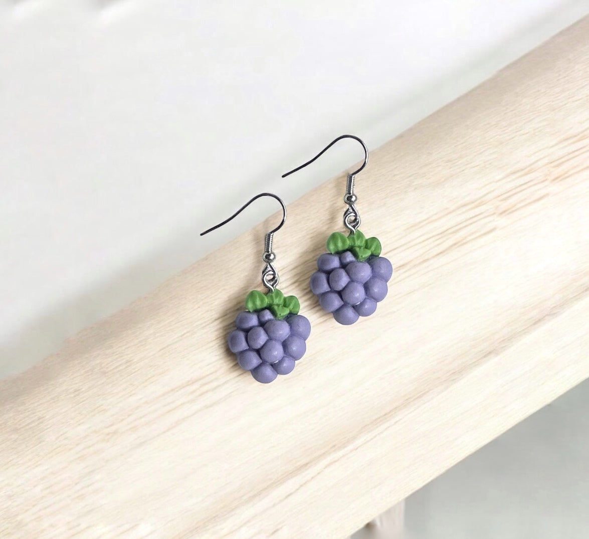 Grape earrings