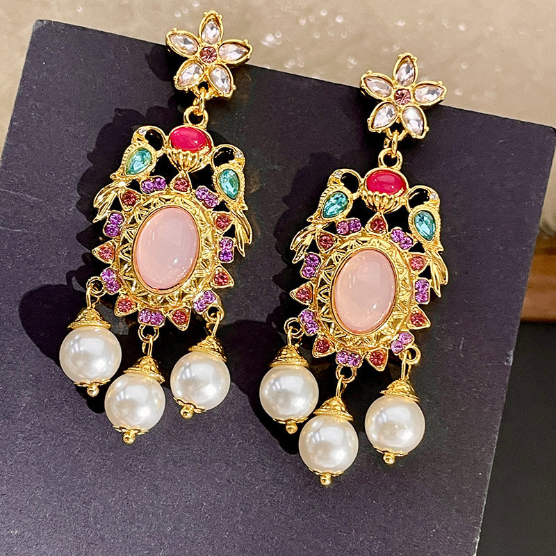 AURORA GEMS 925 silver earring