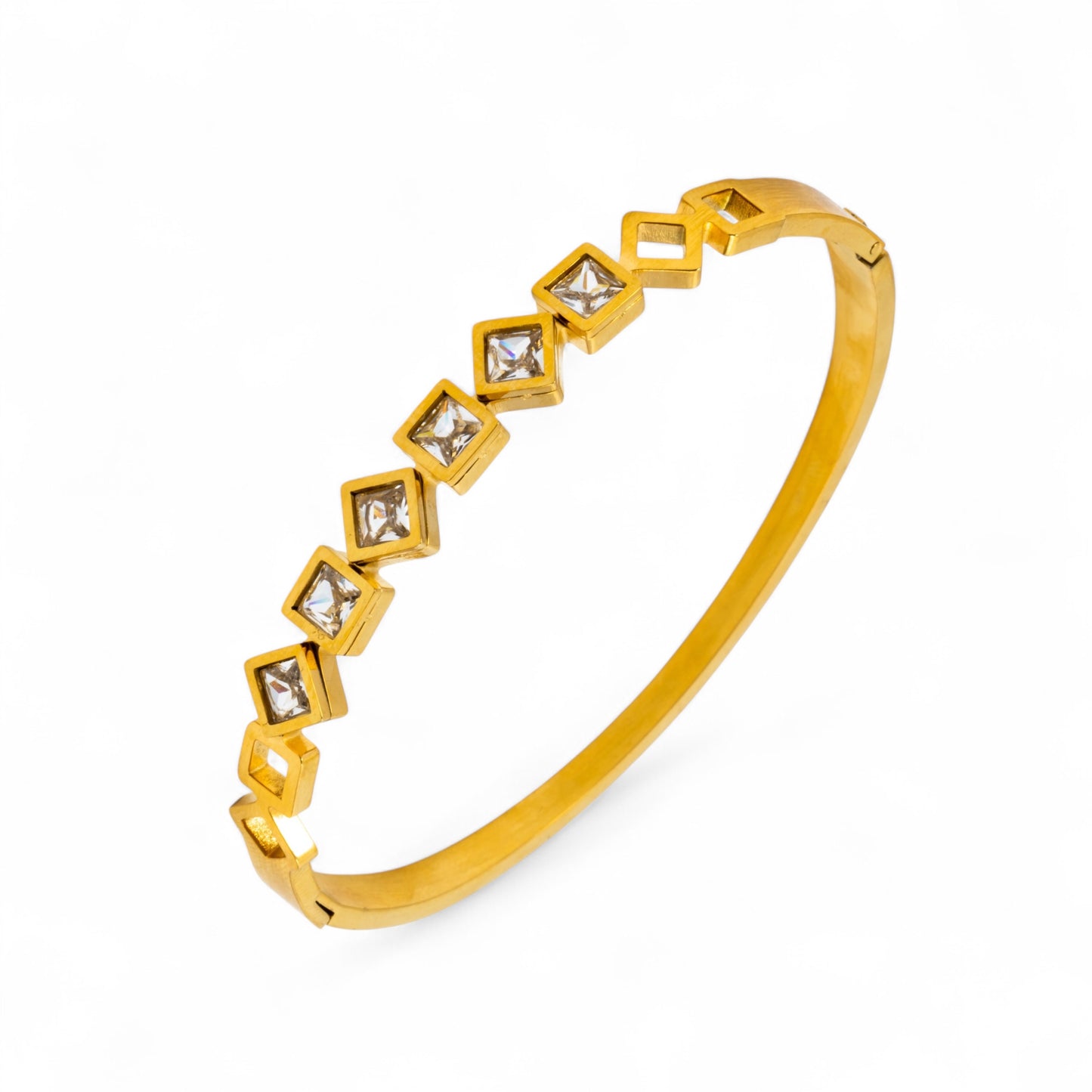 Square triangle bangle