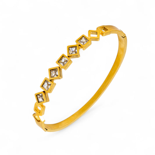 Square triangle bangle