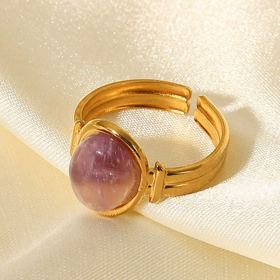 AMETHYST aesthete ring