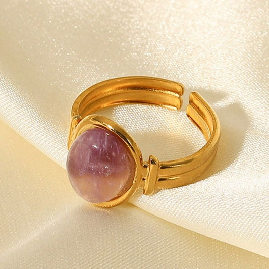 AMETHYST aesthete ring