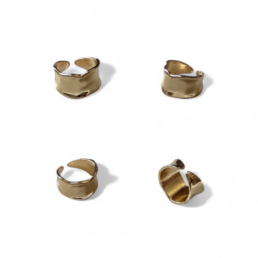 Asymmetric adjustable ring
