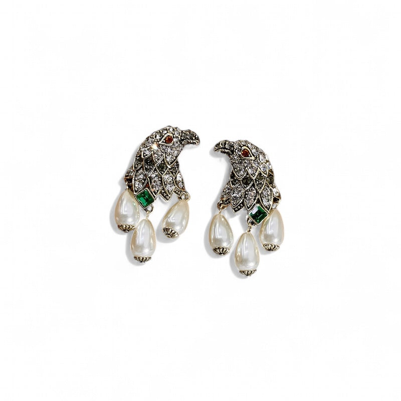 THE ROYAL EGAL 925 silver earring