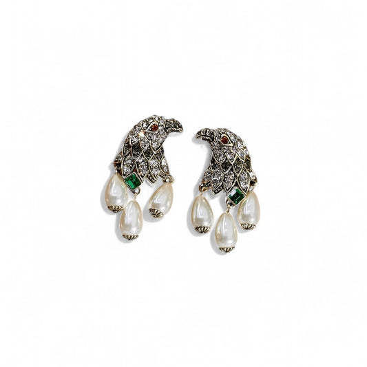 THE ROYAL EGAL 925 silver earring