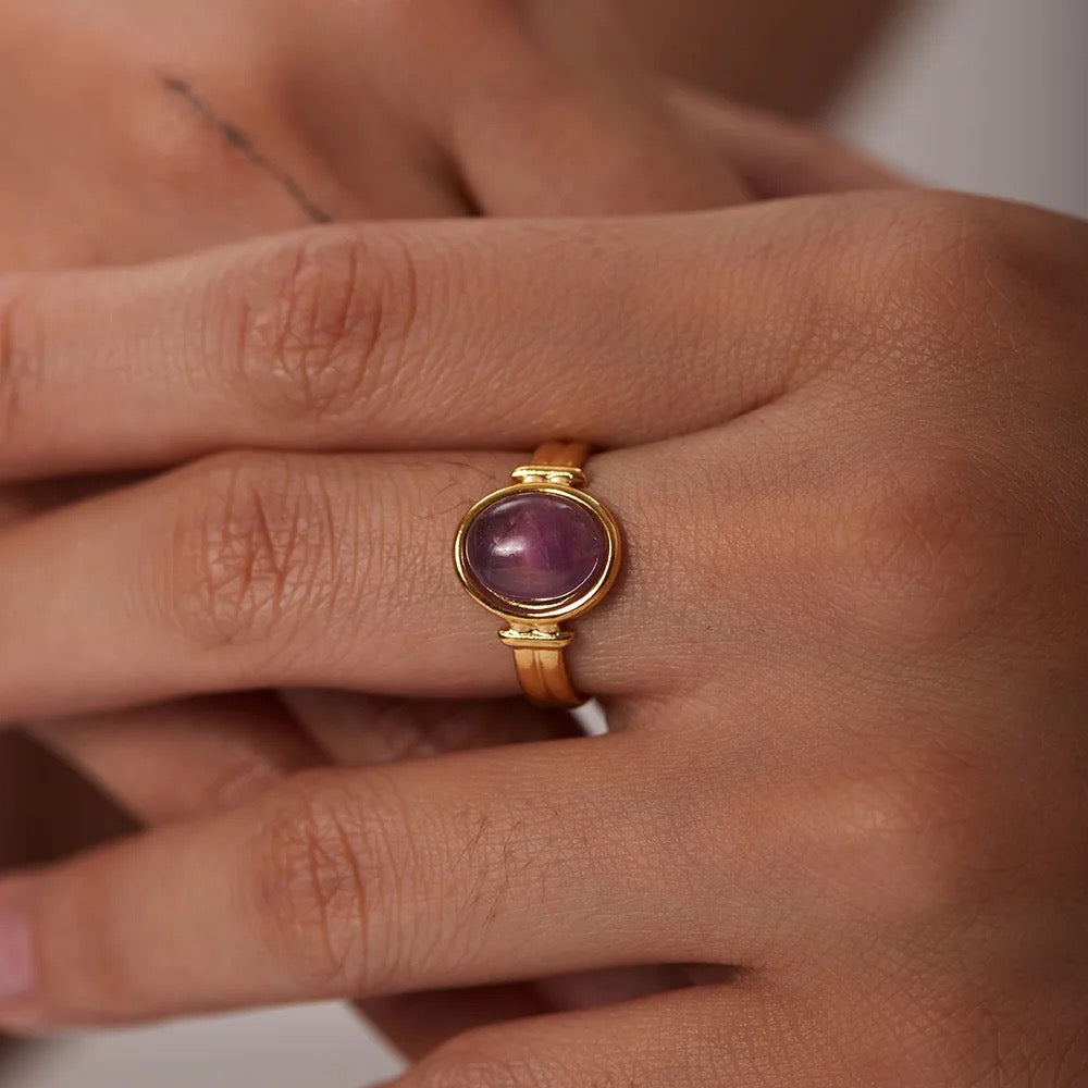 AMETHYST aesthete ring
