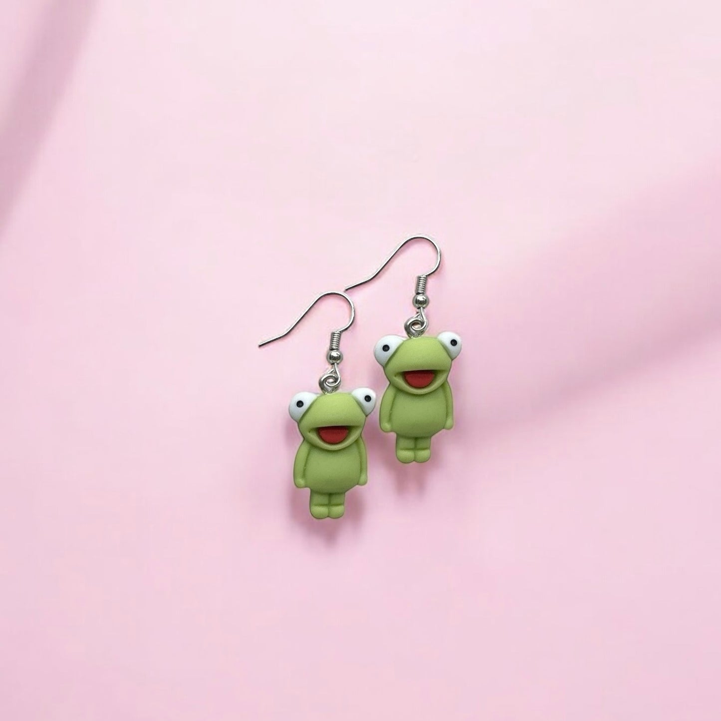 Kermit earrings