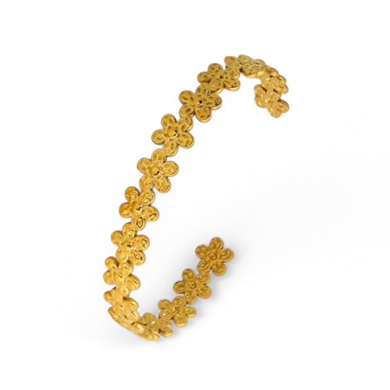 Aesthetic floral bracelet