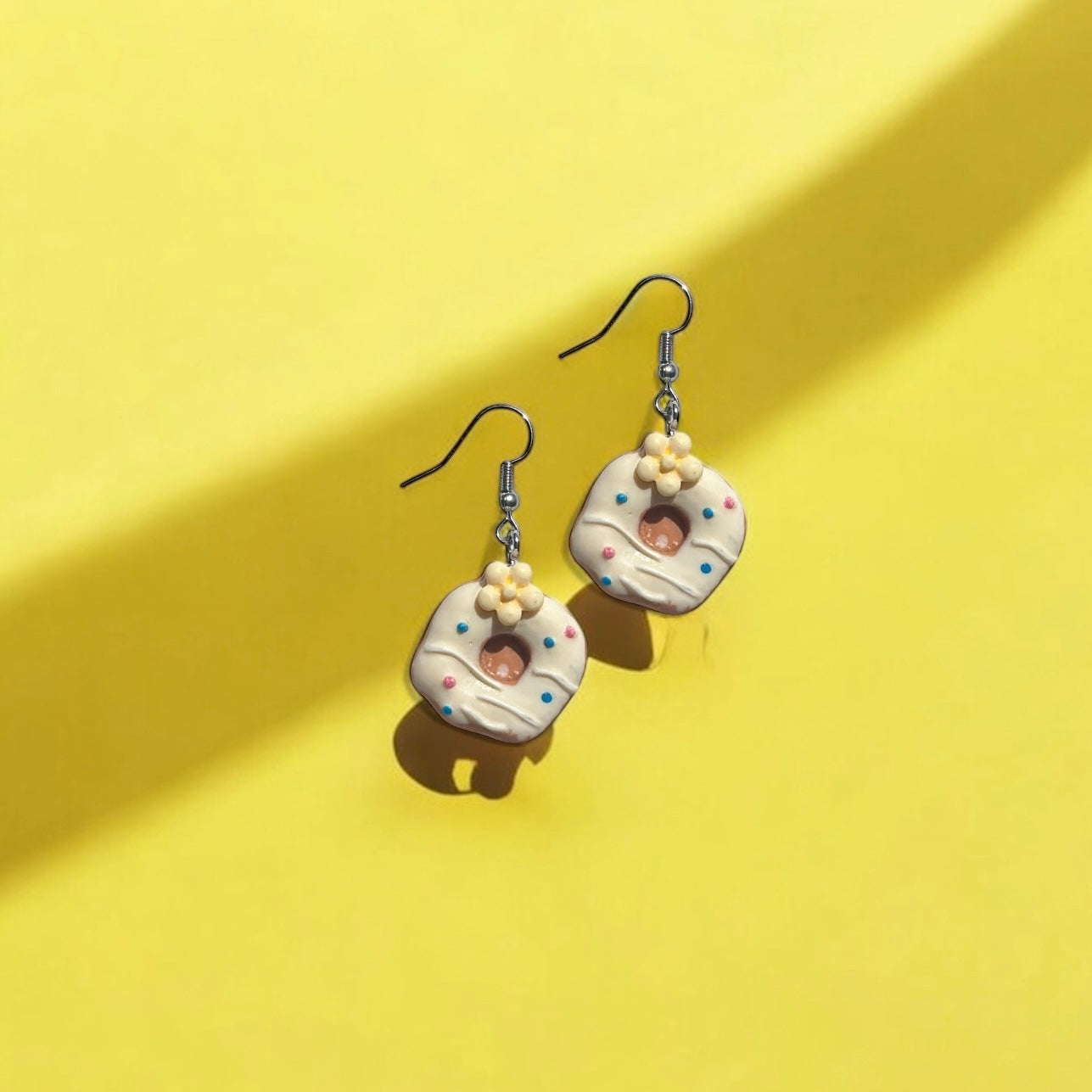Donut earrings