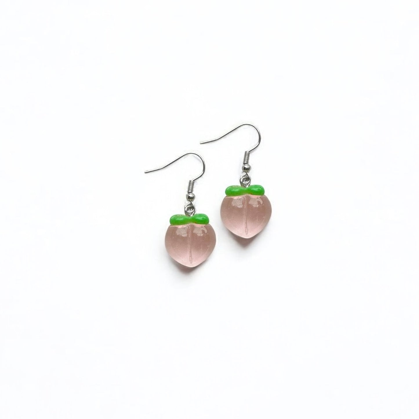Peach earring