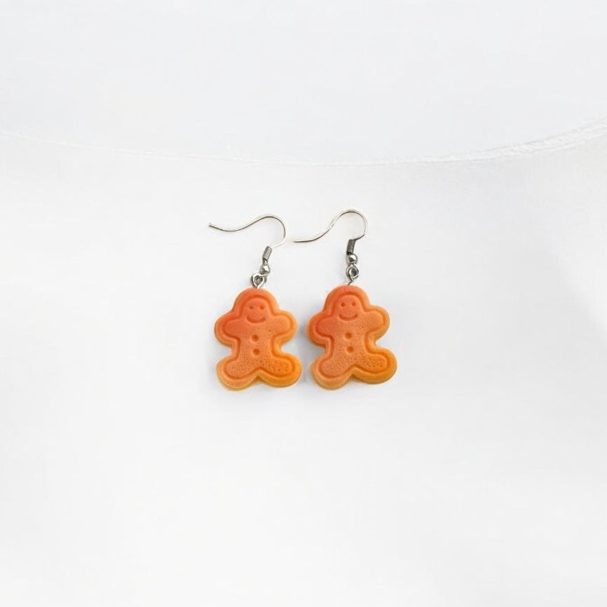 Happy biscuit earring
