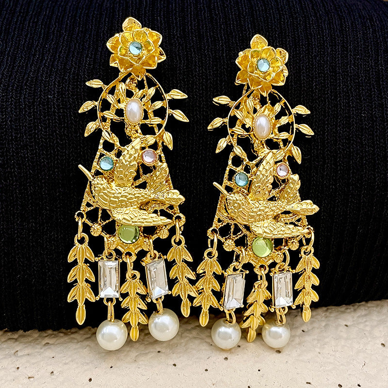 THE ROYAL BIRD 925 silver earring