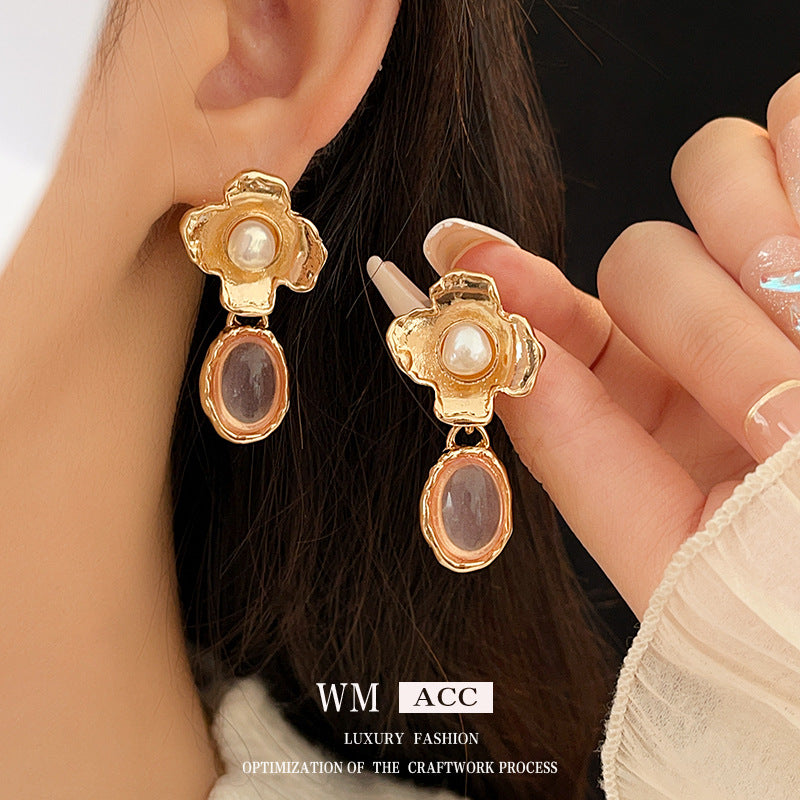 FLORAL ROYAL 925 silver earring