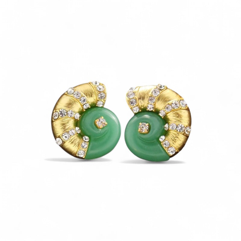 THE ROYAL SHELL 925 silver earring