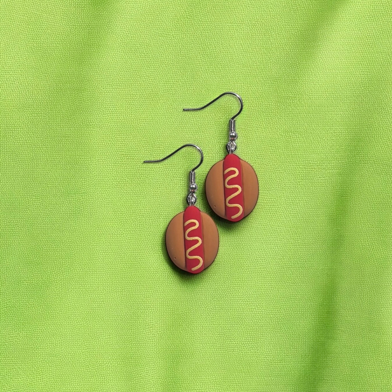 Hotdog earring