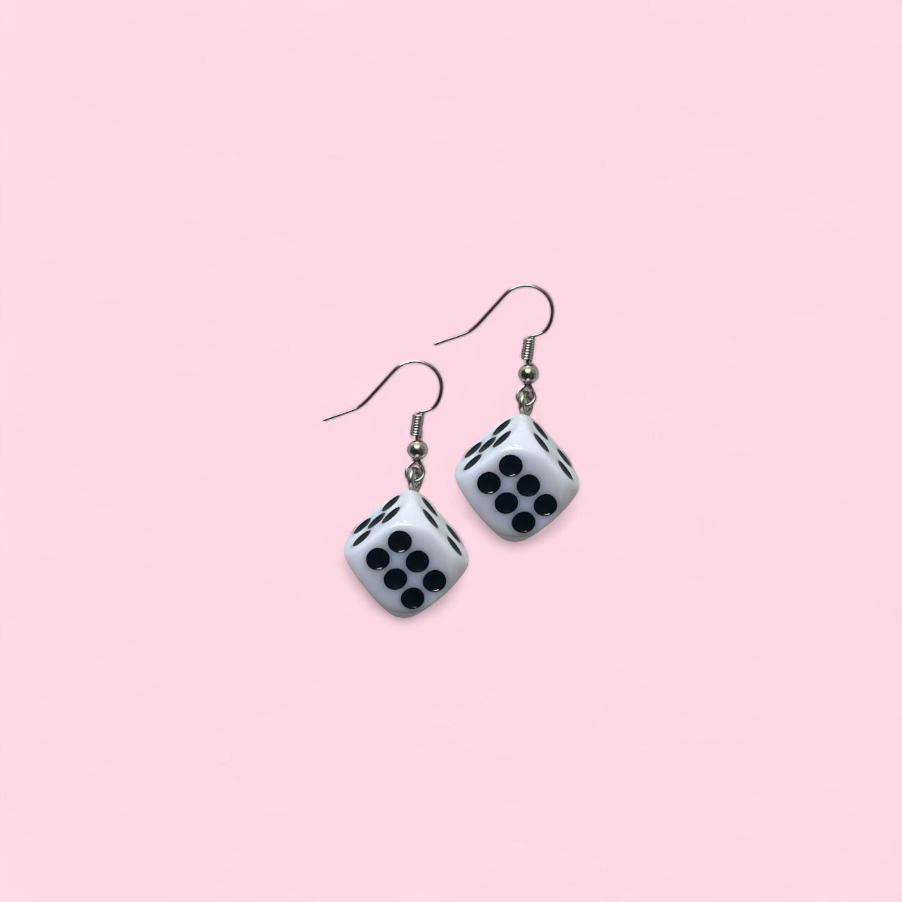 Dice earrings
