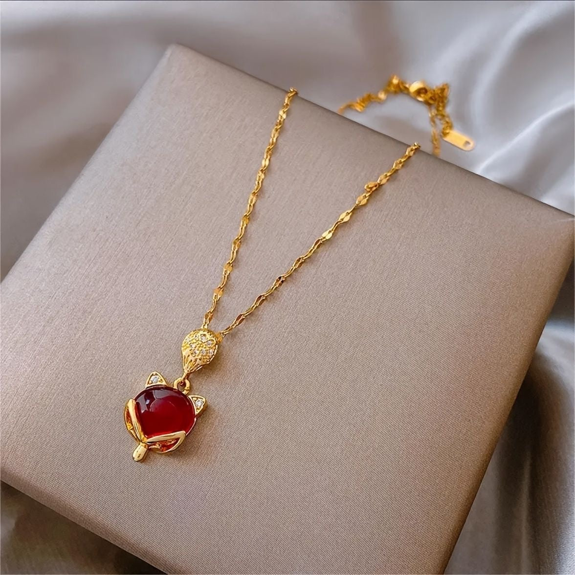 RED RABBIT necklace