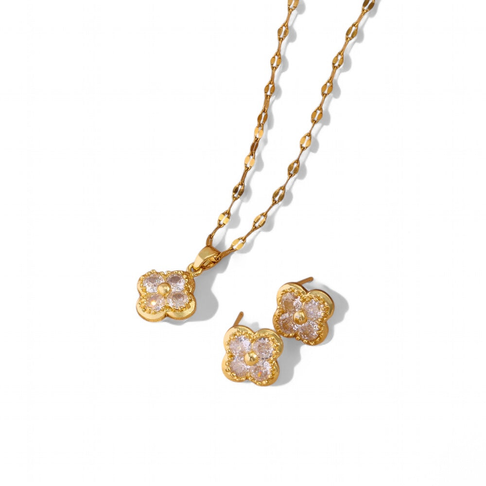 STONE NECKLACE SET