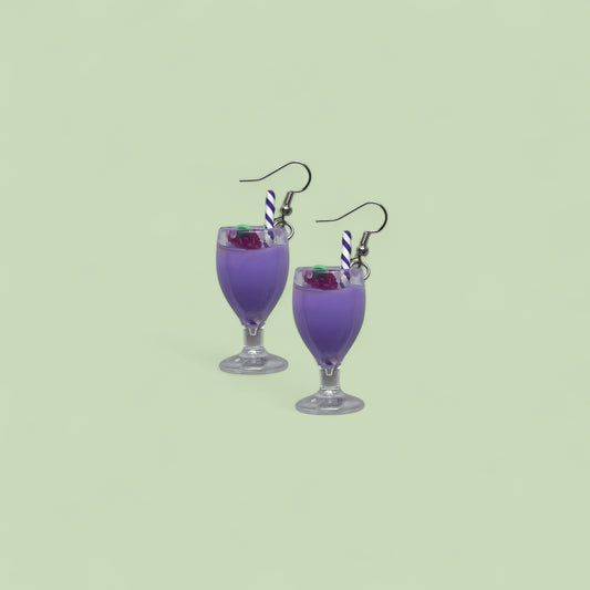 Wine jar earrings