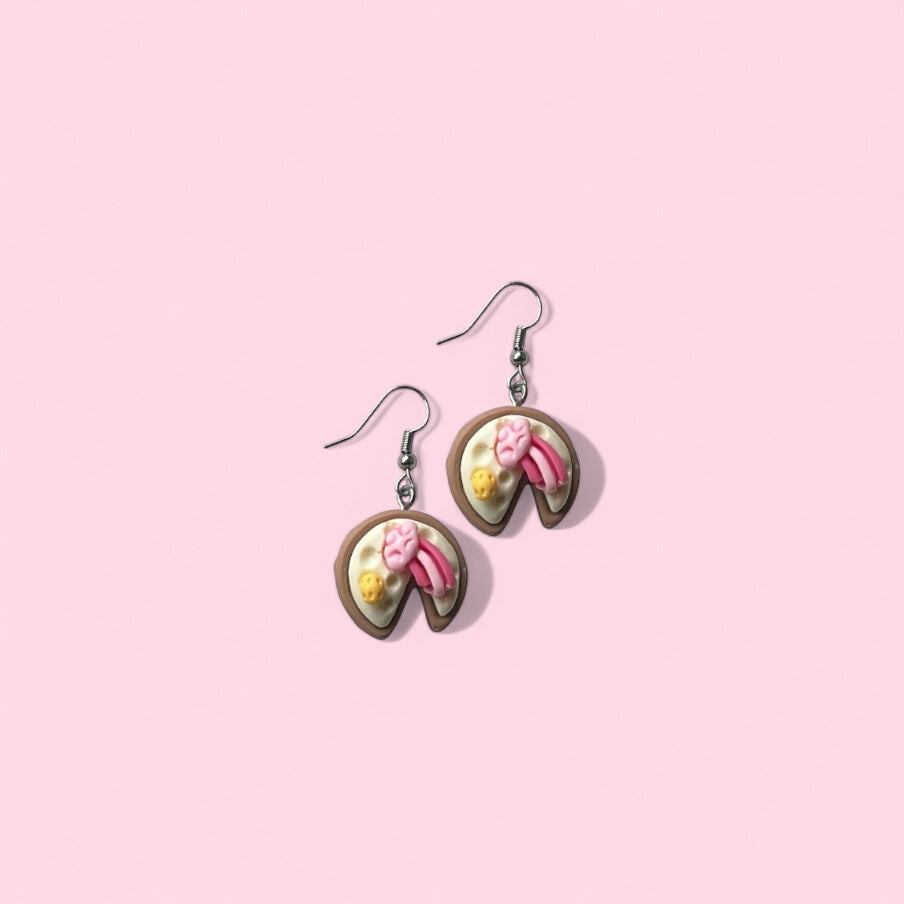 Pie earrings
