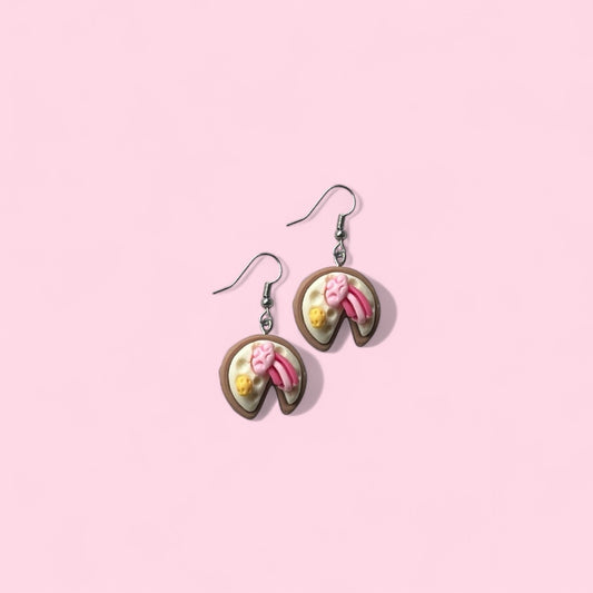 Pie earrings