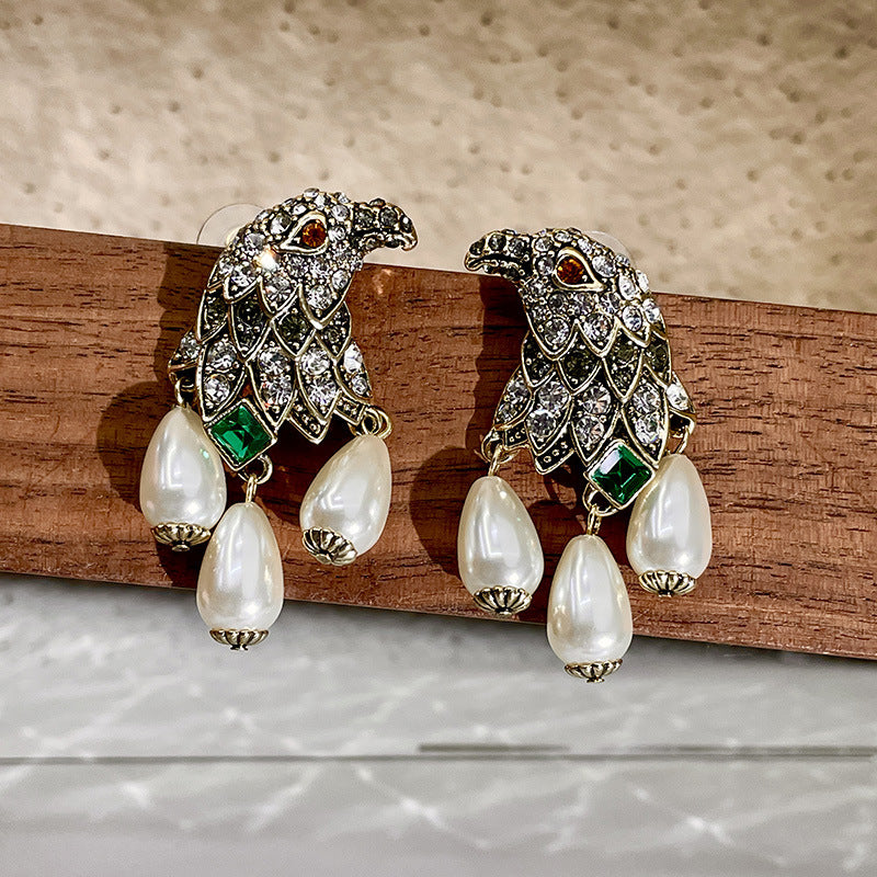 THE ROYAL EGAL 925 silver earring