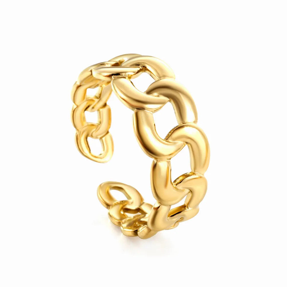 CHAIN AESTHETE RING