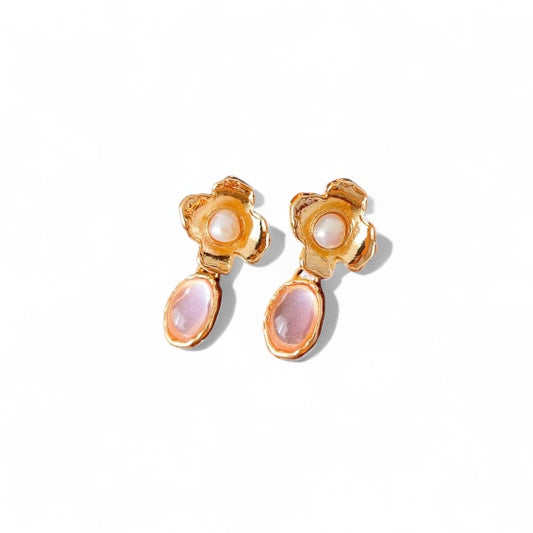 FLORAL ROYAL 925 silver earring
