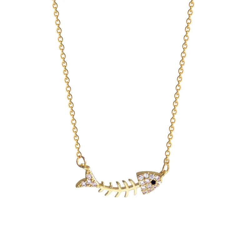 FISH BONE necklace