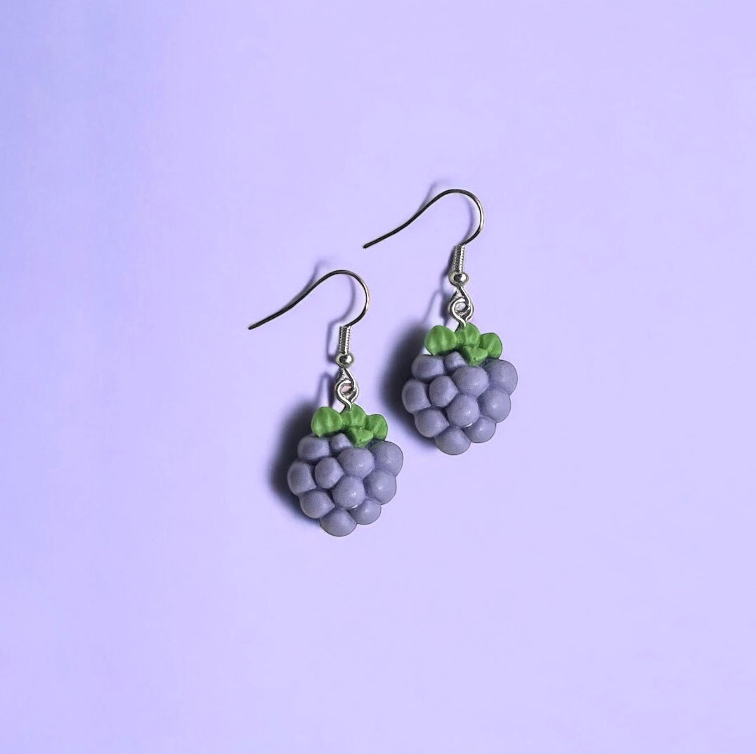 Grape earrings