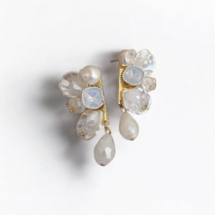 MOON SHINE ROYALE  925 silver earring