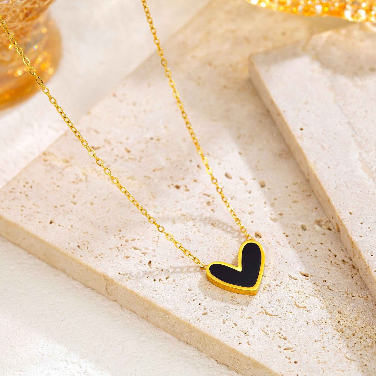 HEART NECKLACE SET