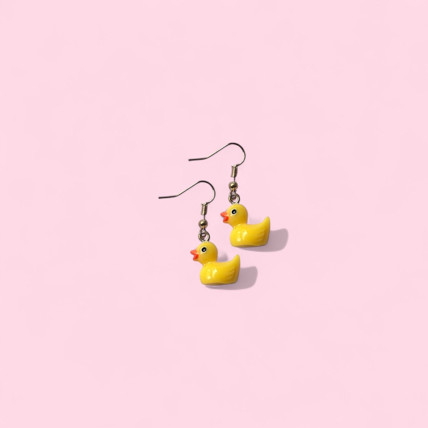 Duck earrings