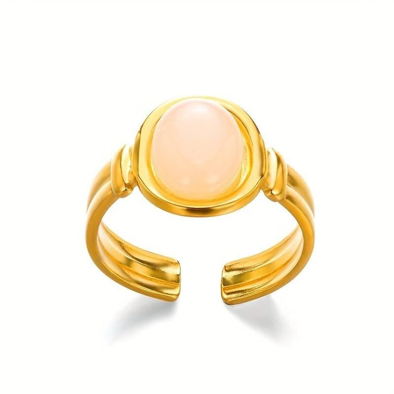 ROSE-QUARTZ RING