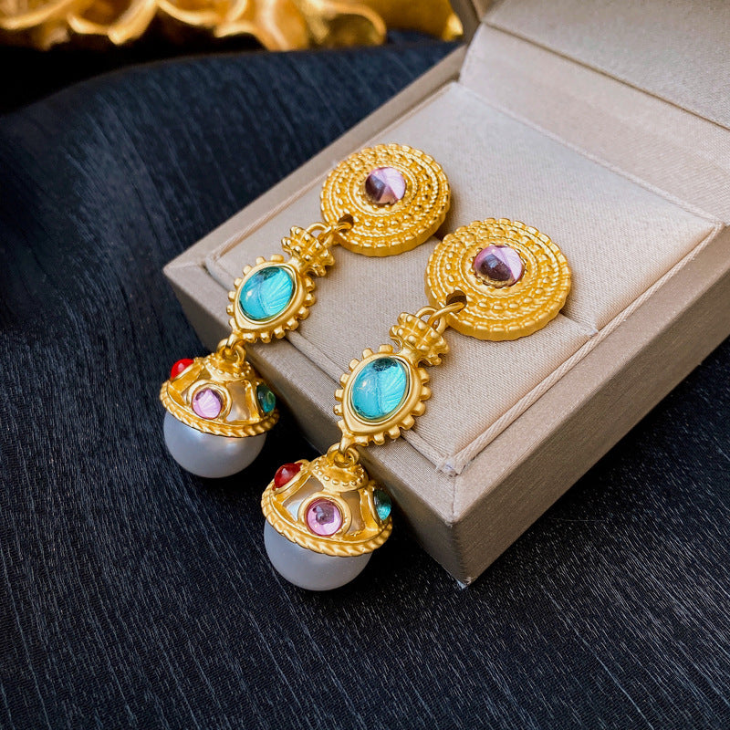 OPAL OVERTURE 925 silver earring