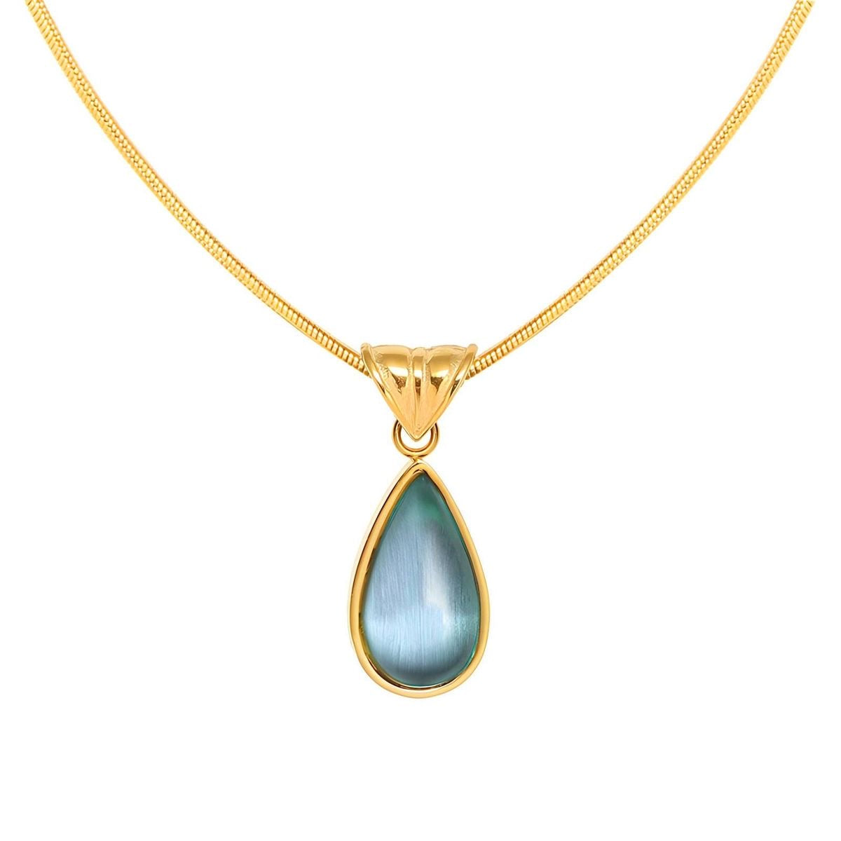 BLUE PEARL necklace